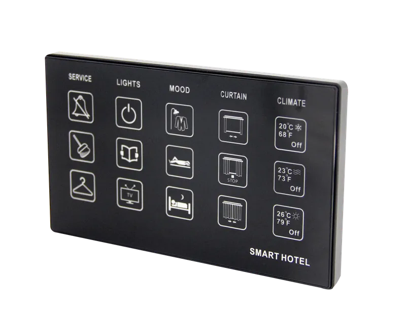 Hotel Bedside or Table Side Simplified Panel