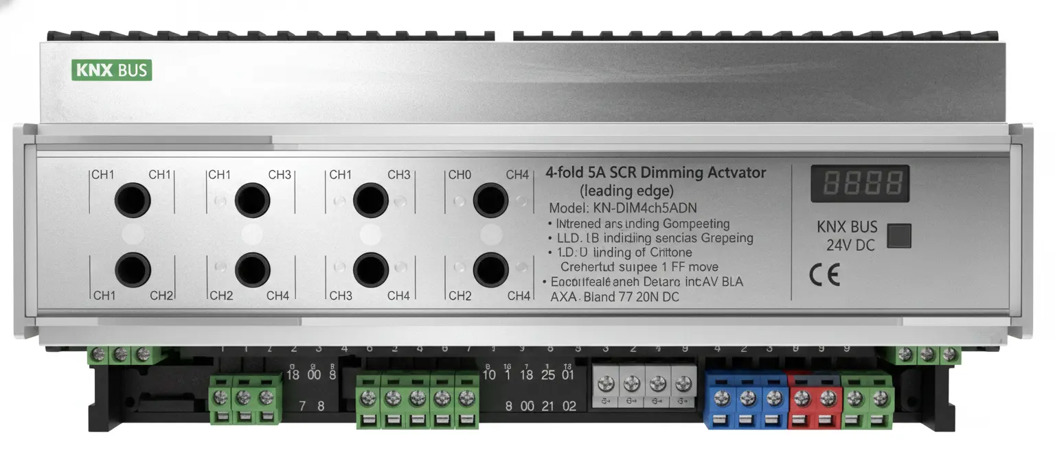 4-fold 5A SCR Dimming Actuator (leading edge)