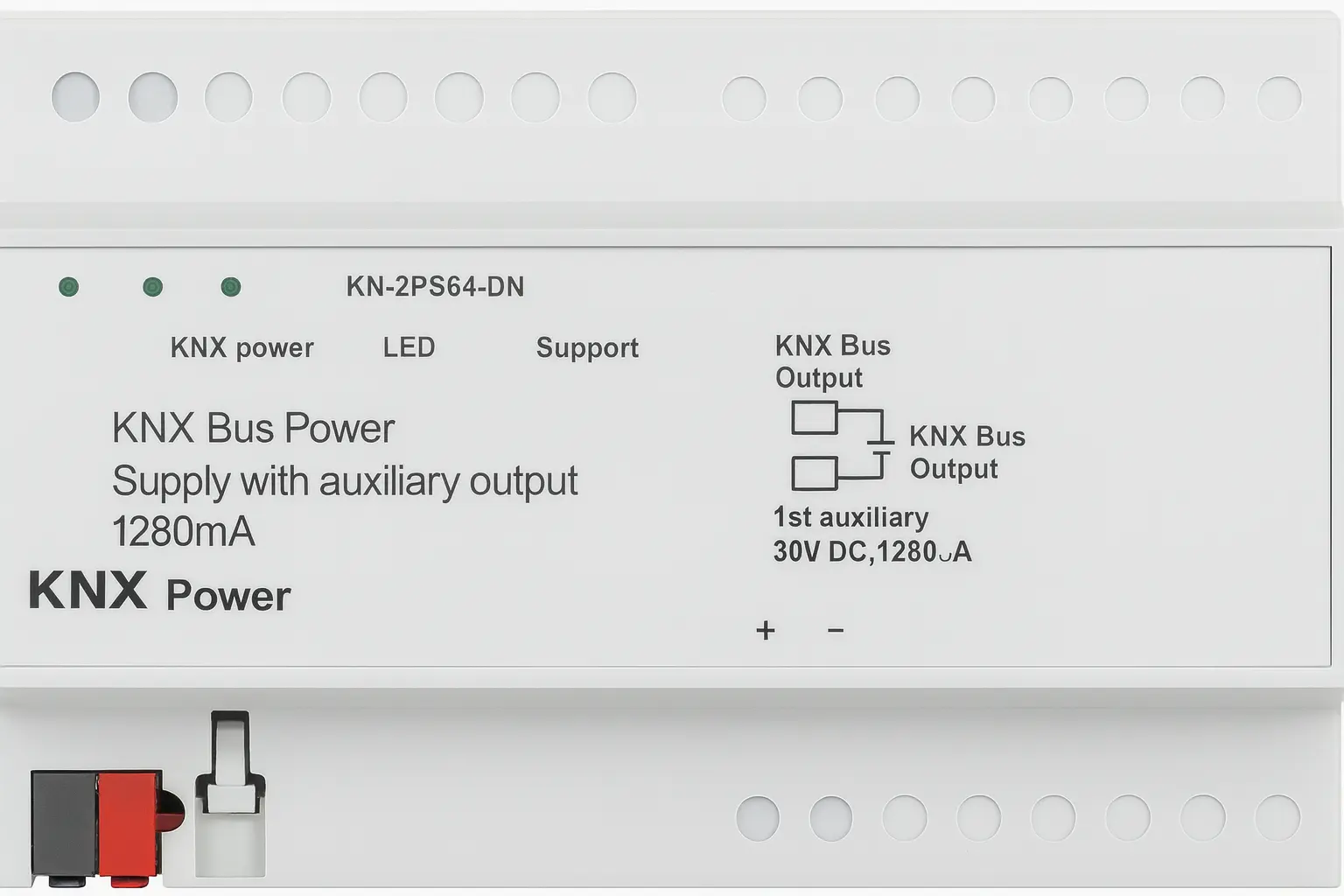 KNX Bus Power Supply with auxiliary output 1280mA
