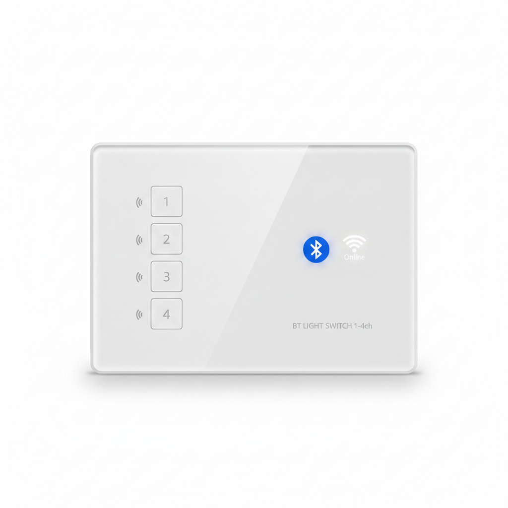 Wireless Online BT Light Switch 1-4ch
