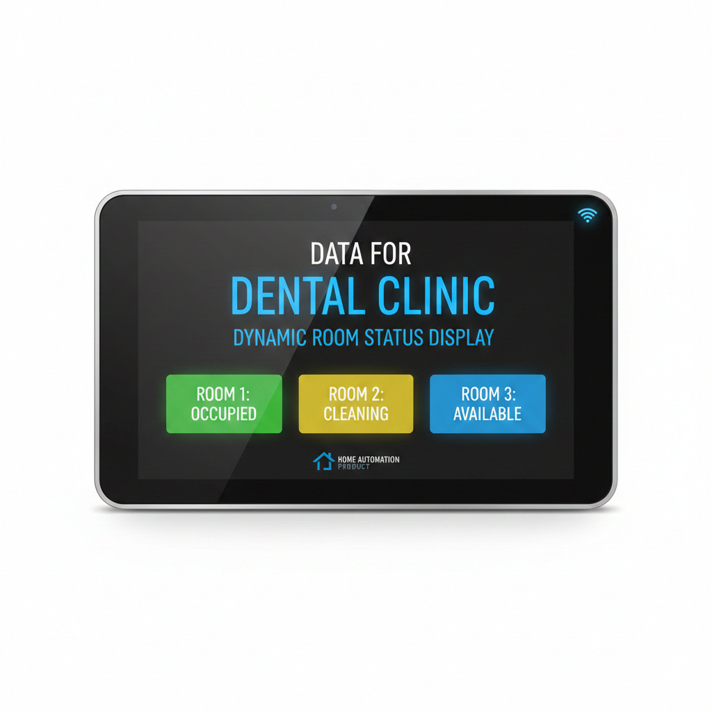 Dental Clinic Dynamic Room Status Display