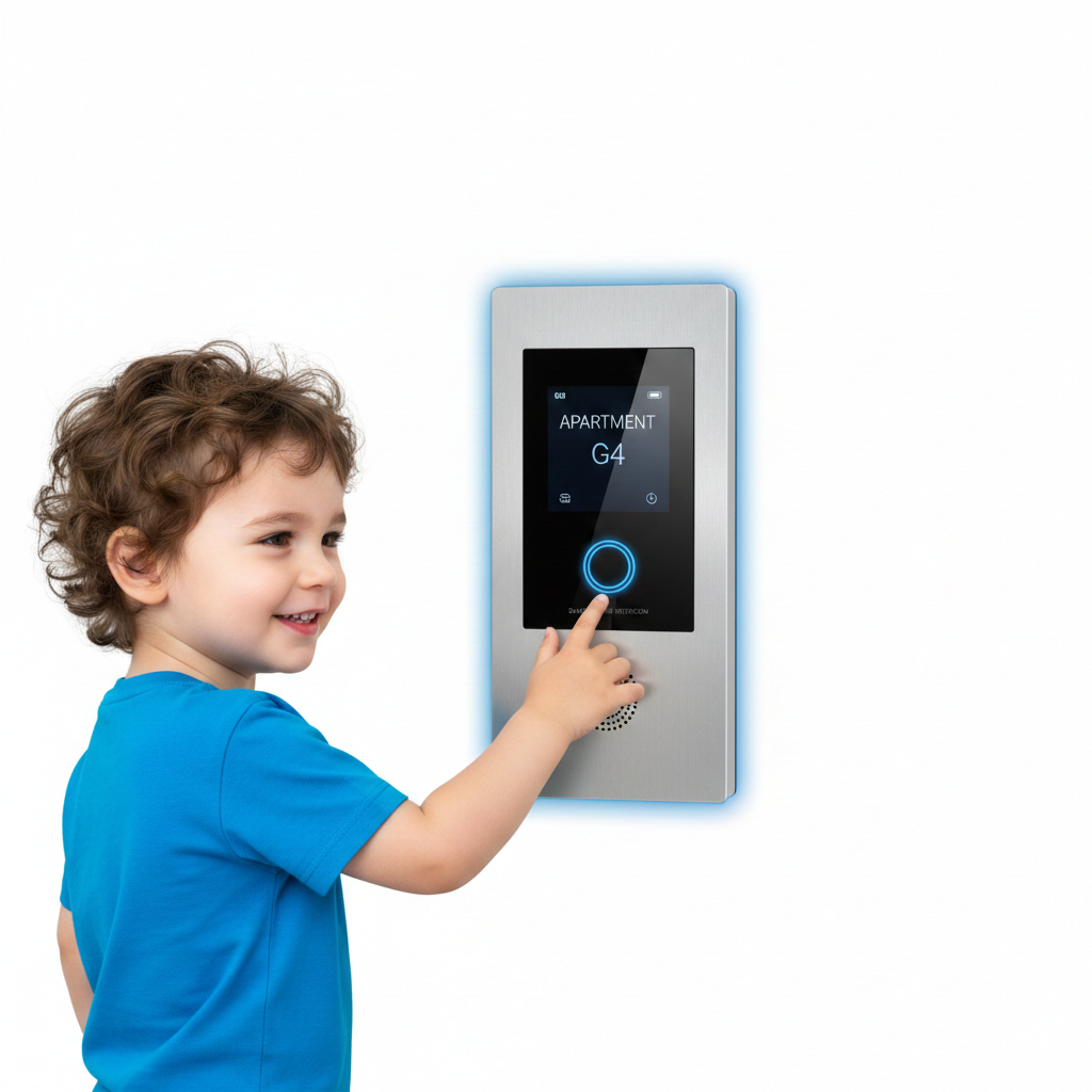 Apartment Door Access Bell Panel with Child (G4)