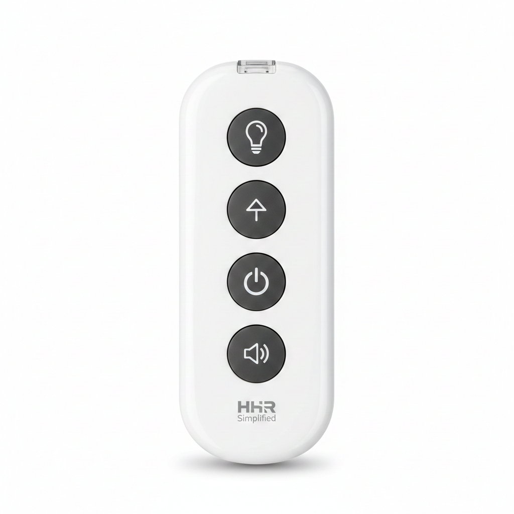 Hand Held IR remote Control 5 HHR Simplified
