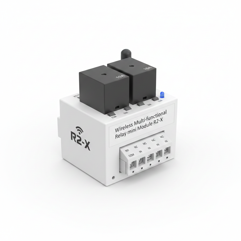 Wireless Multi functional Relay mini Module R2-X 2 Relays 10A