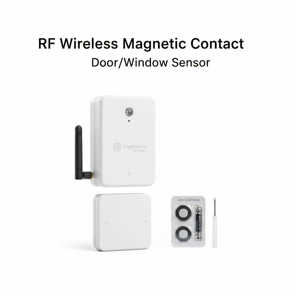 RF Wireless Magnetic contact for door or window