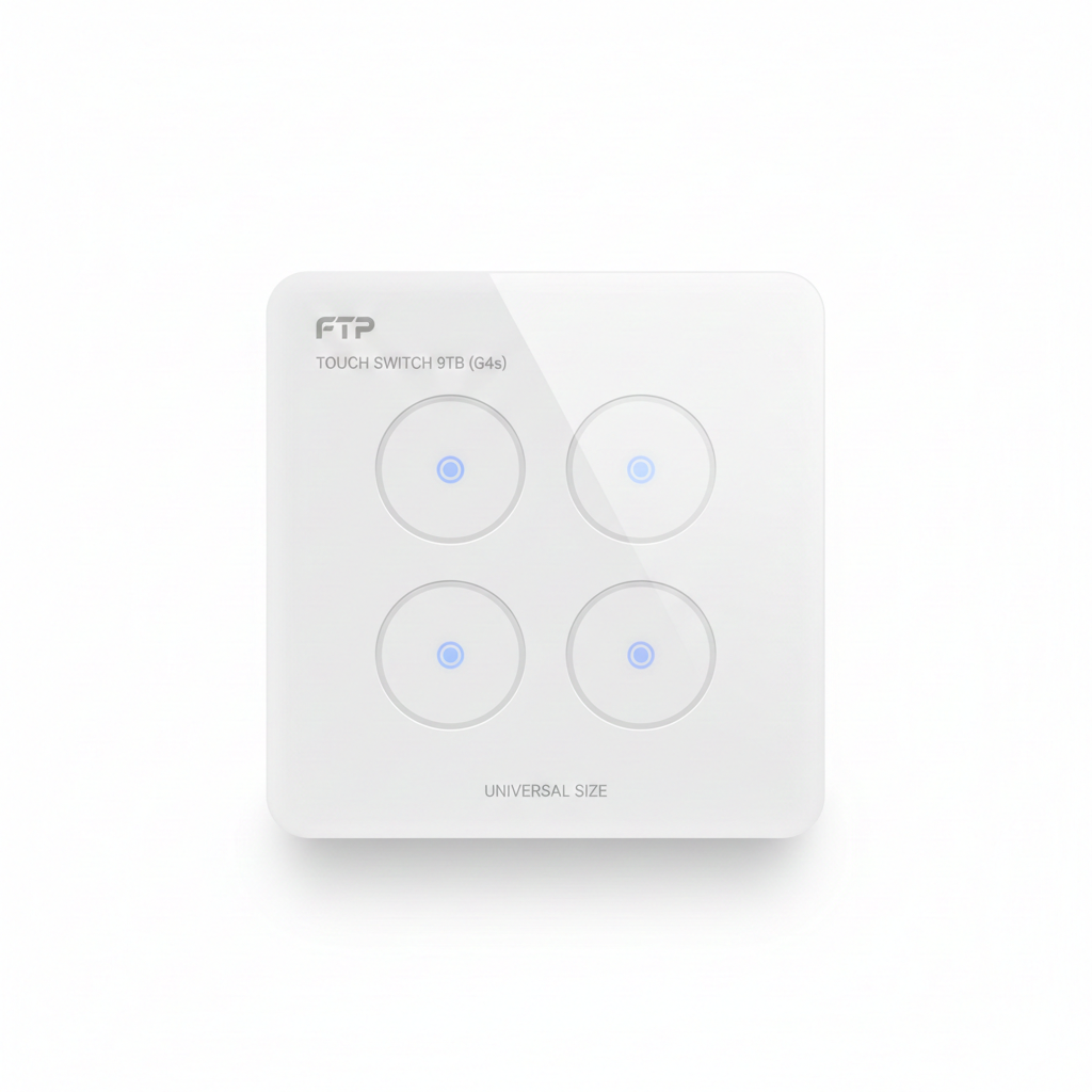 (FTP) Touch Switch 9TB (G4s) Universal Size - White