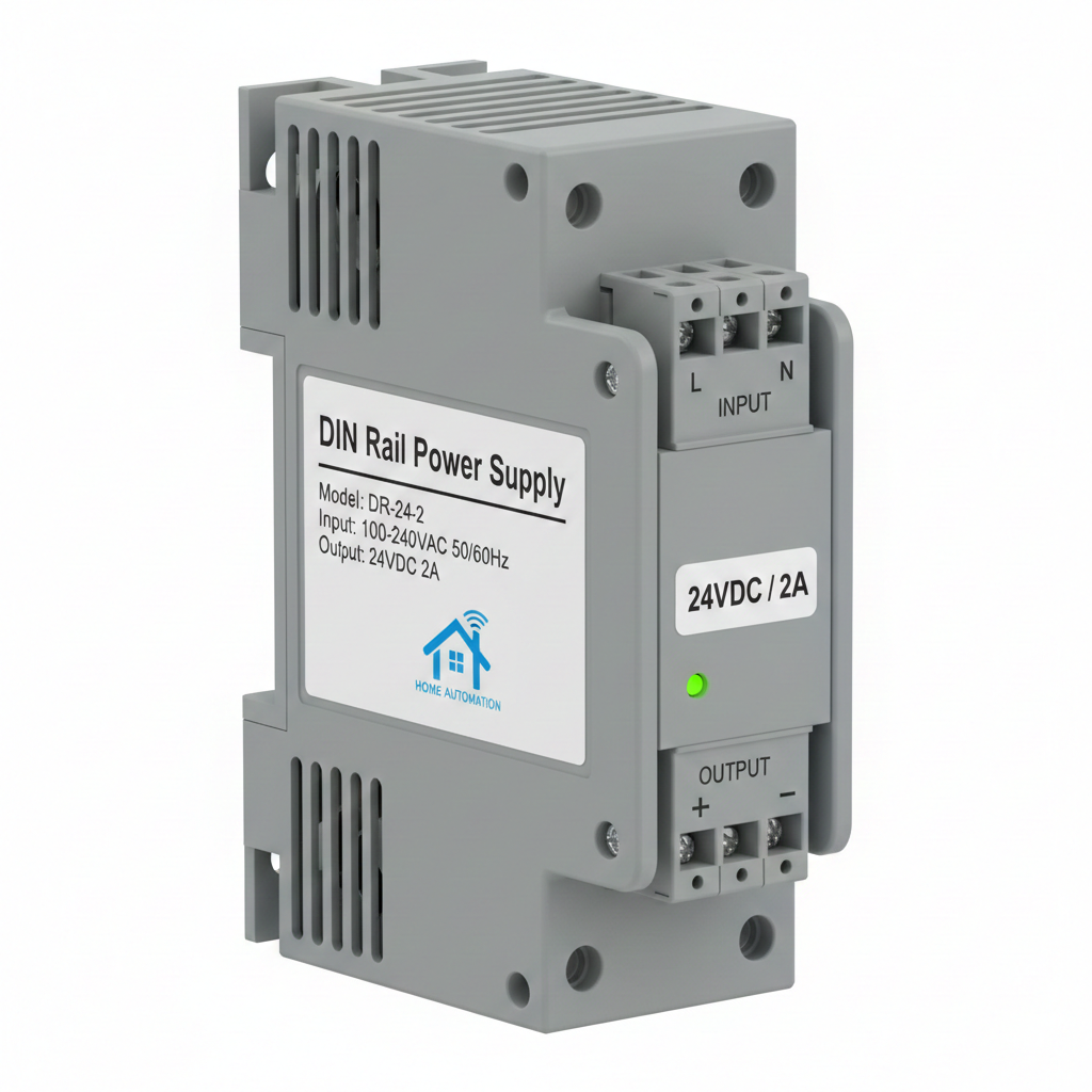DIN Rail Power Supply 24VDC x 2A