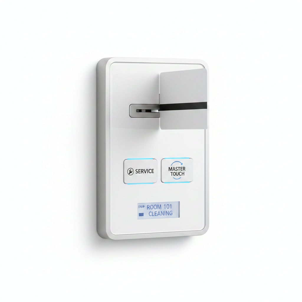 (MIL) Hotel Key Card Holder with Service and Master Touch