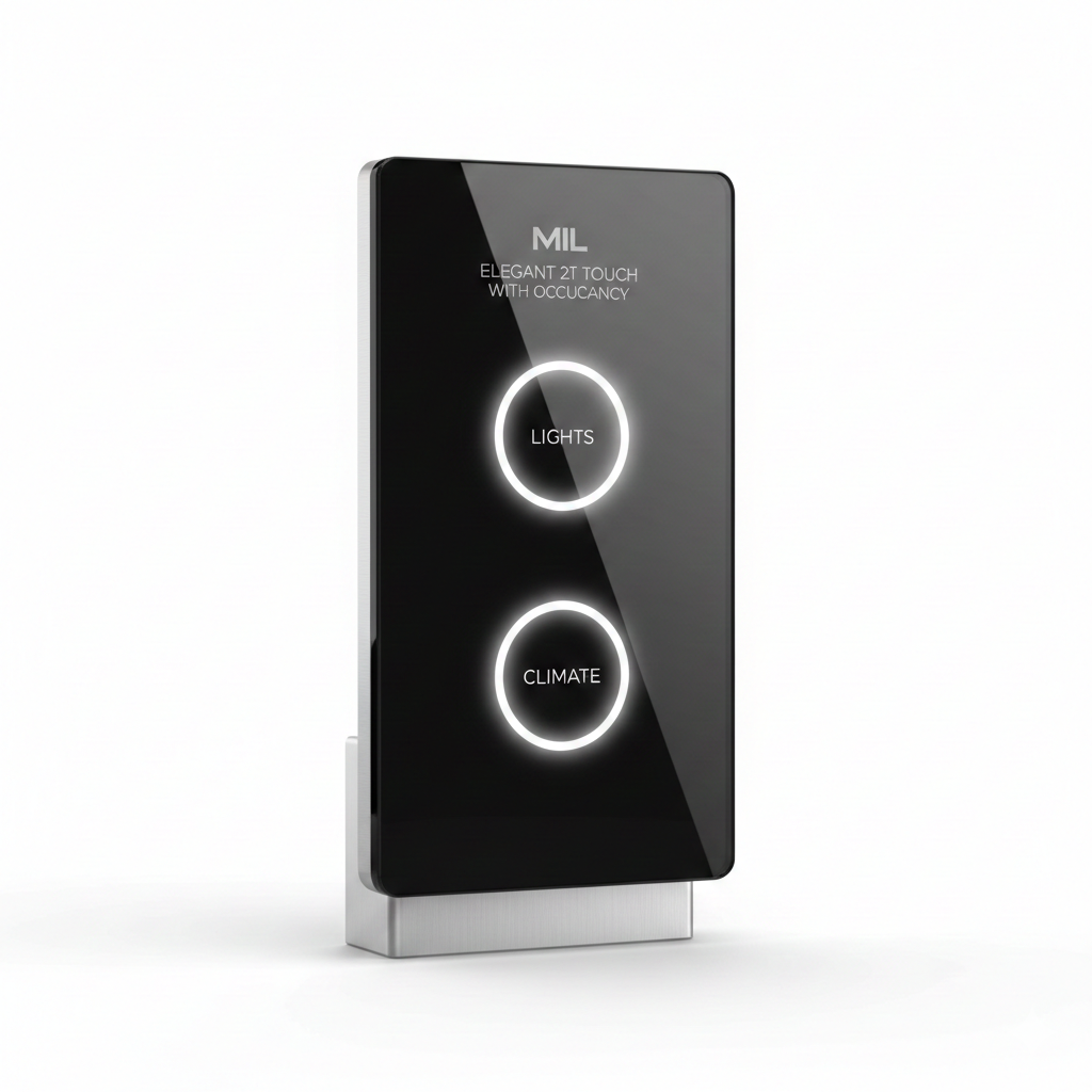 MIL Elegant 2T Touch Panel with Occupancy