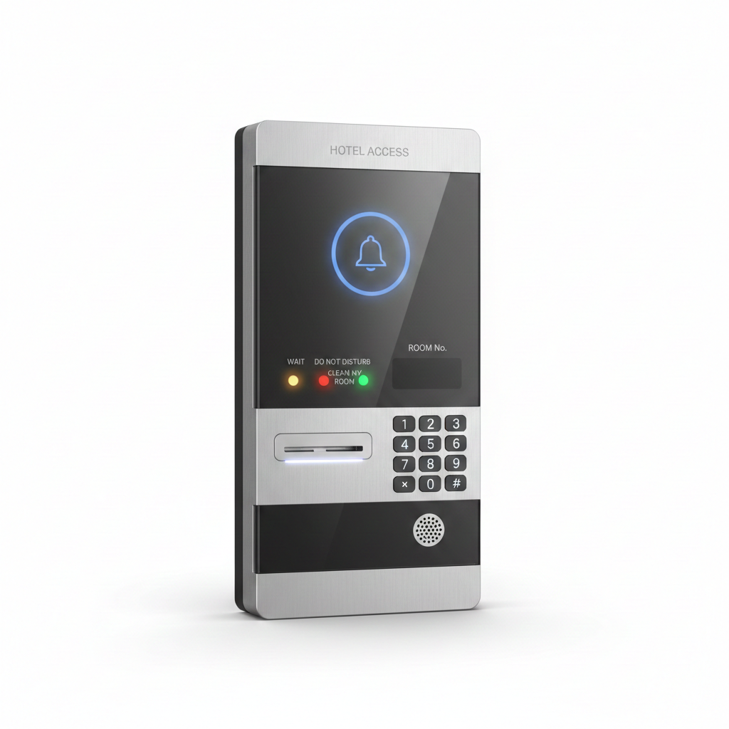 Hotel Door Access Bell Panel with Card Reader