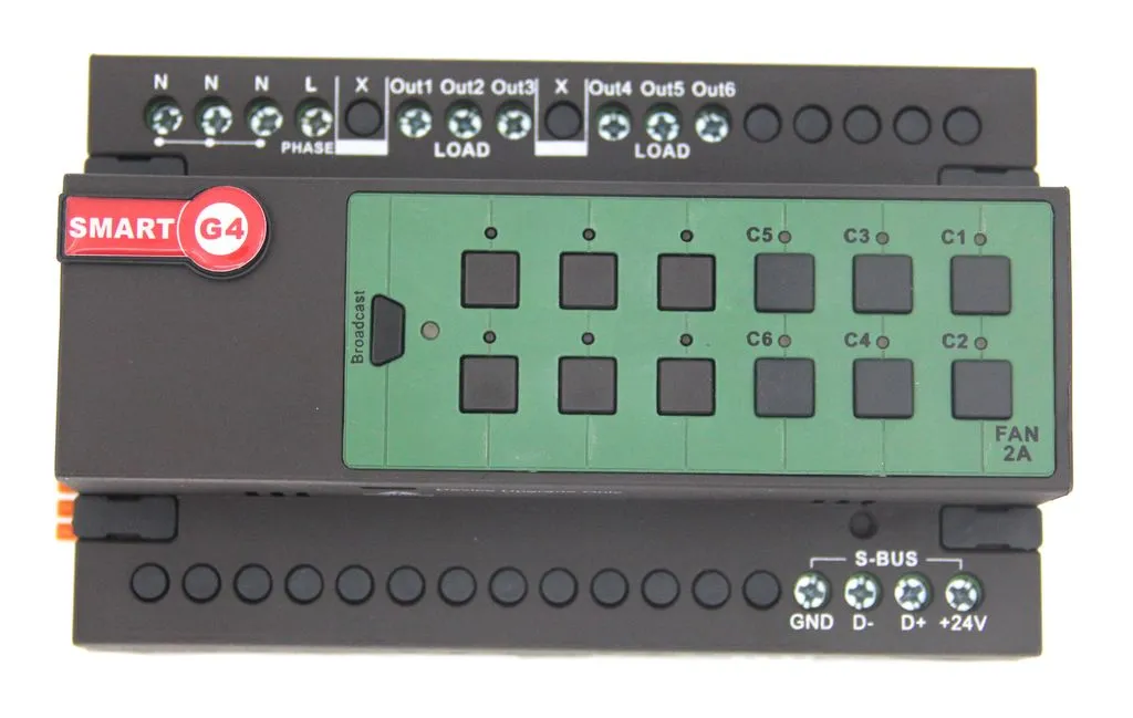6 fan motor controller