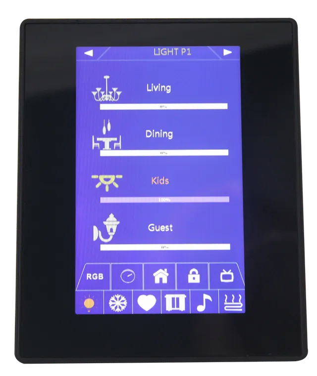 digital dimming panel