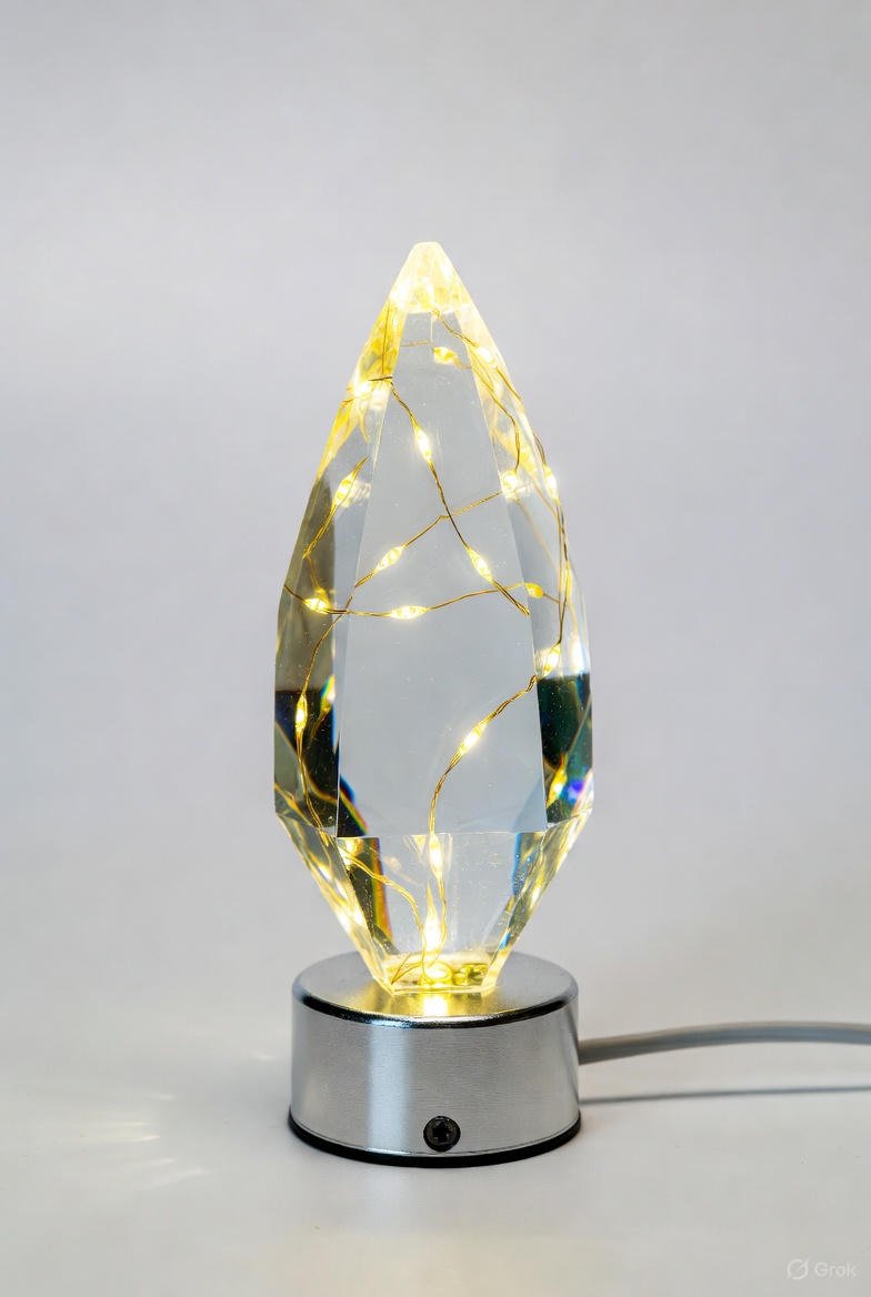 LED crystal effect light