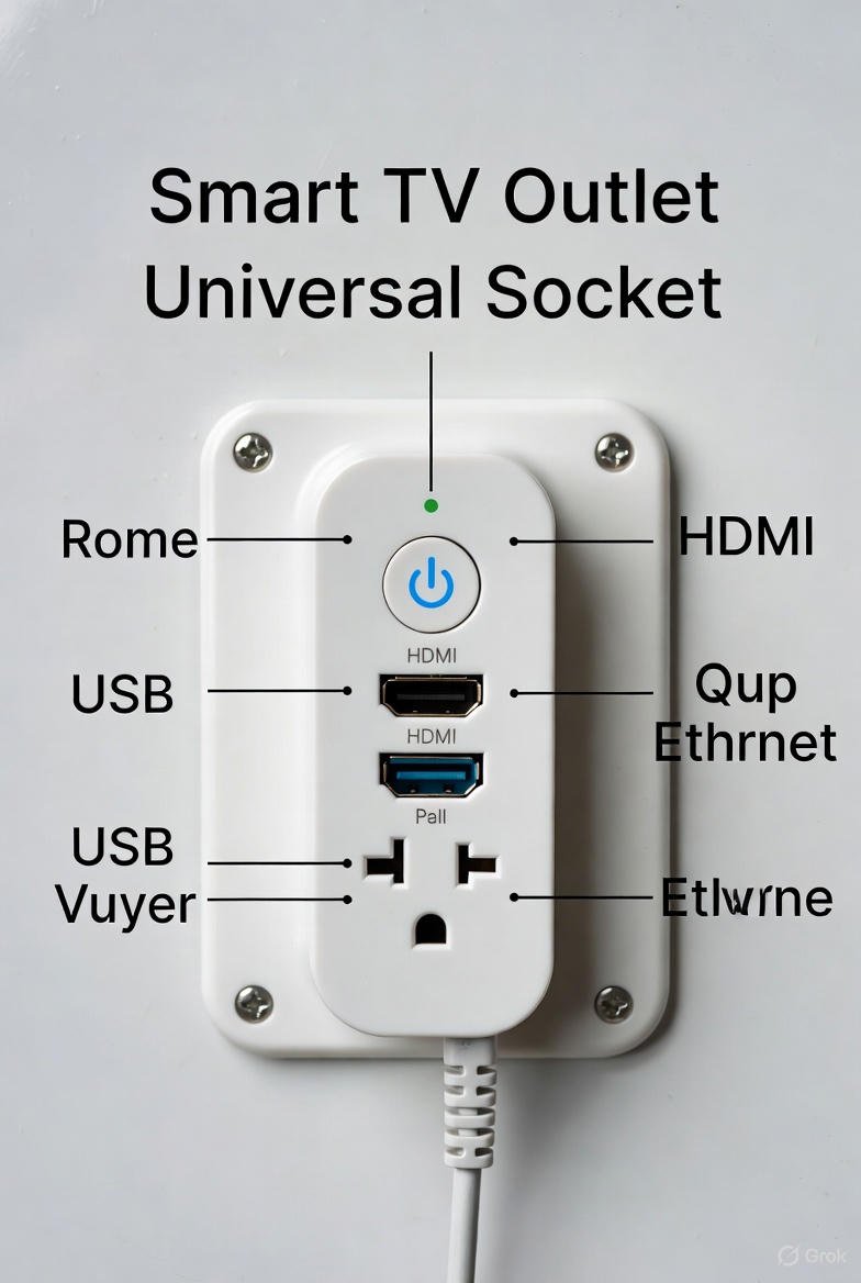 Smart TV outlet