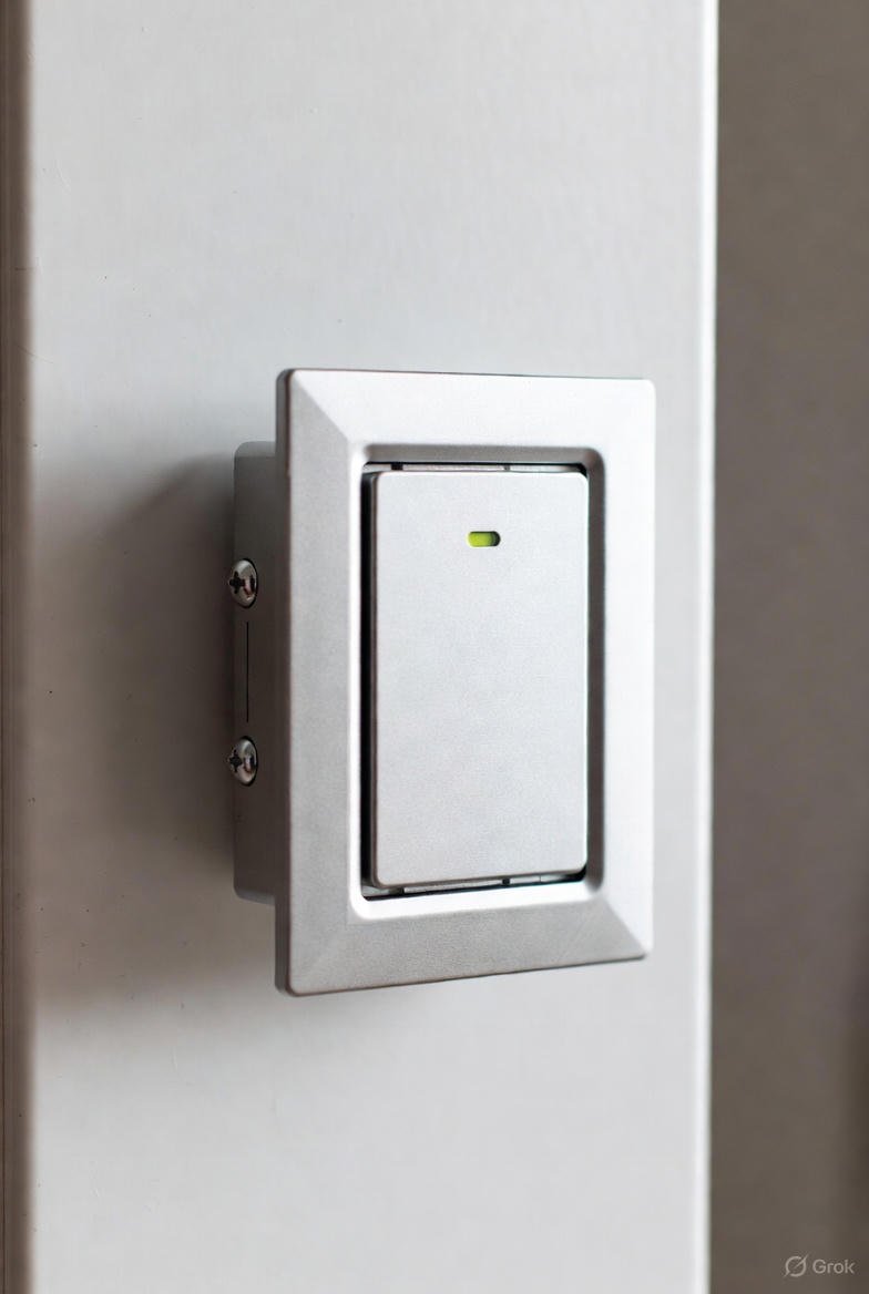 screw recessed magnetic contact