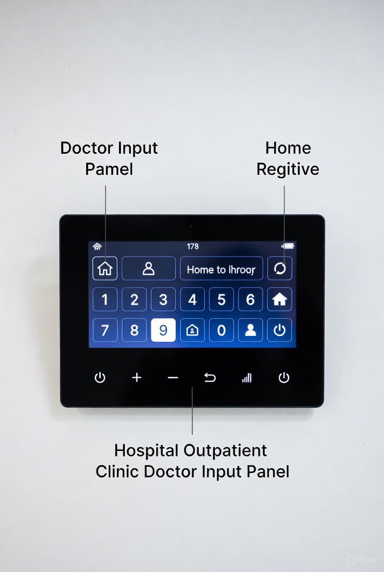 hospital doctor input panel