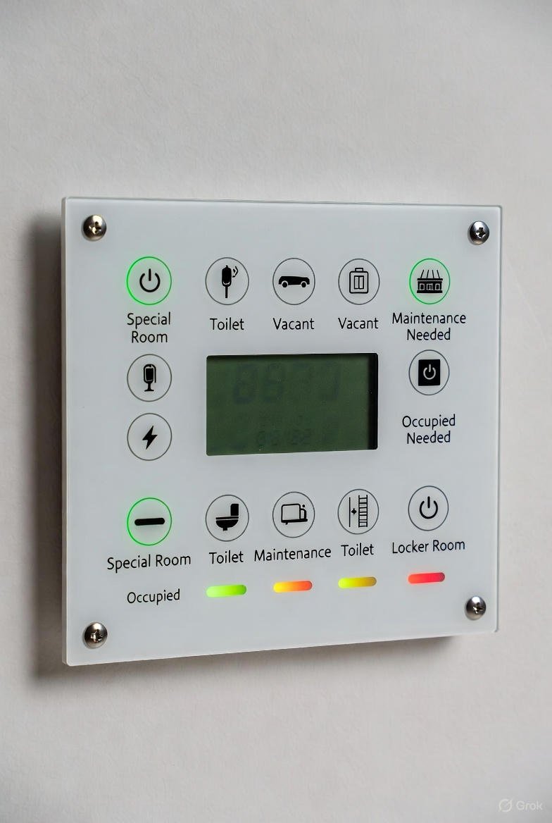 toilet status input device