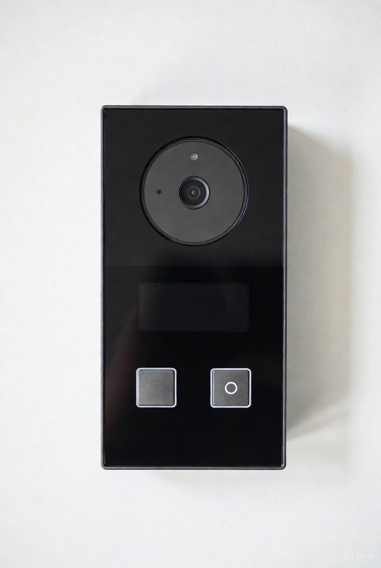 touch button door camera