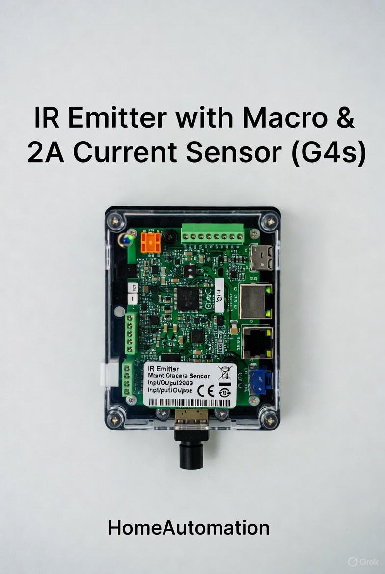 IR emitter with current sensor