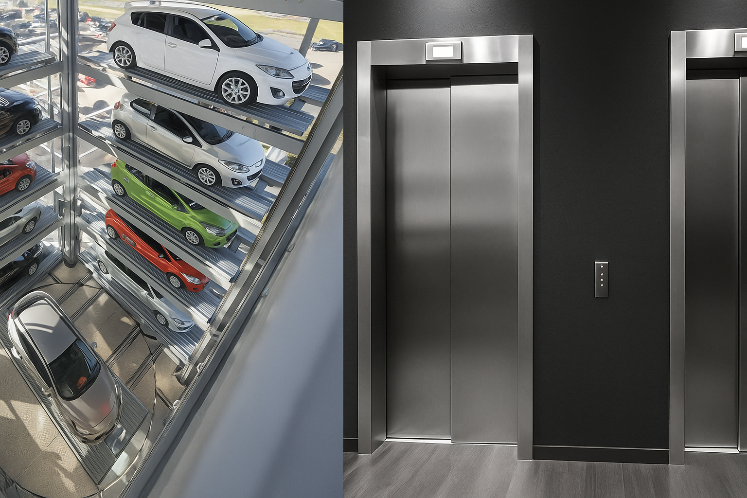 Smart Elevator & Parking